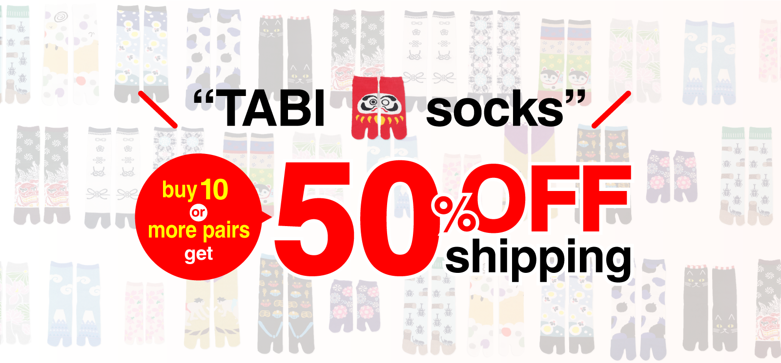 Ninja Tabi Socks are the perfect companion for all Tabi Boots