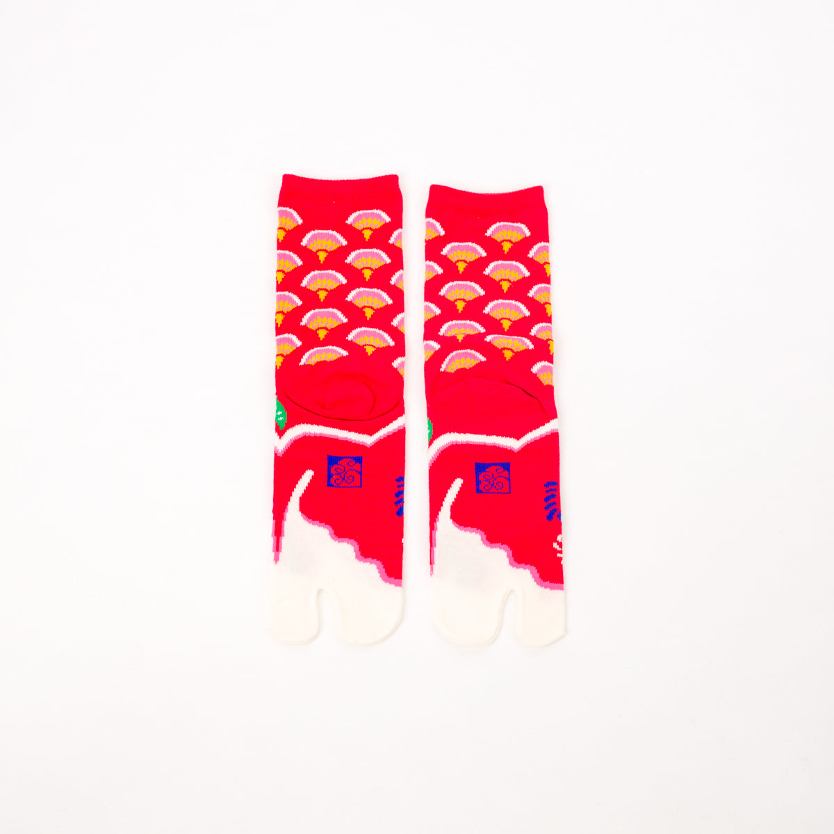Tabi Socks - Akakoinobori / mid calf