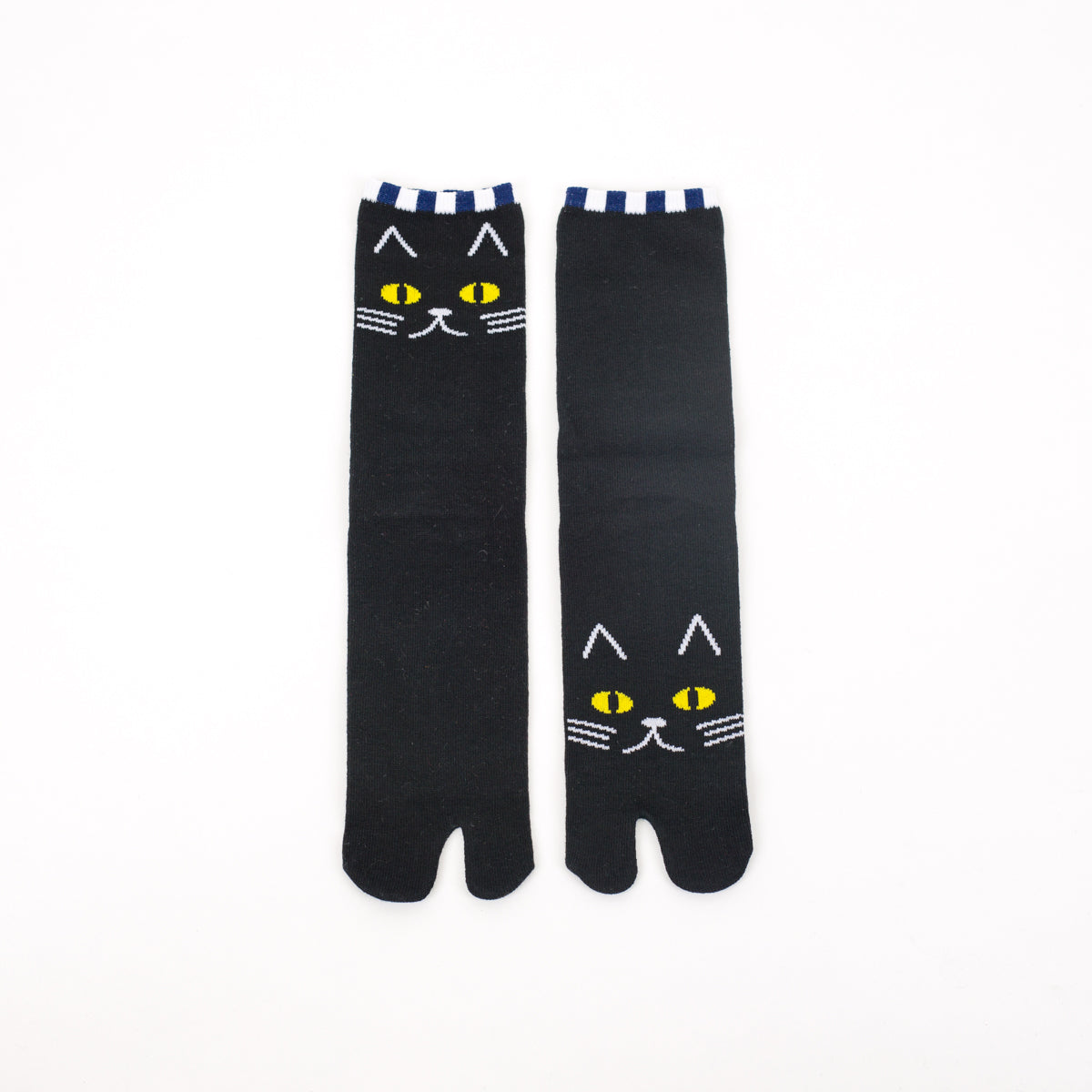 Tabi Socks - Kuroneko, Blue / mid calf