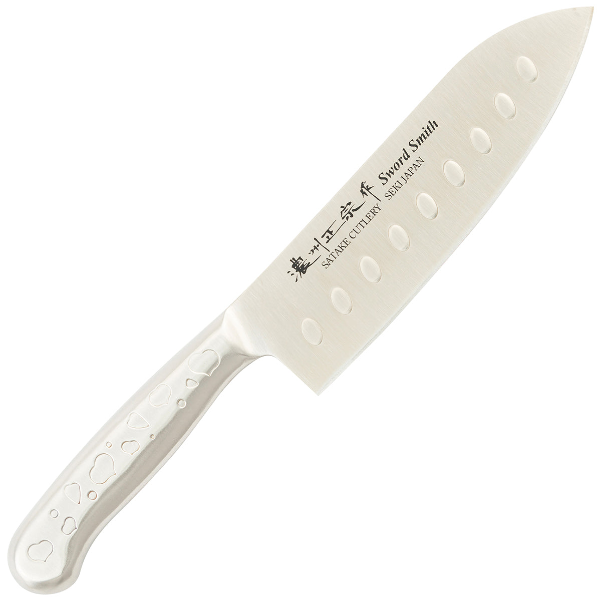 Santoku Knife, 6.7 Inch Japanese knife, All stainless steel, 濃州正宗作, Kitchen Knife, HOUCHO