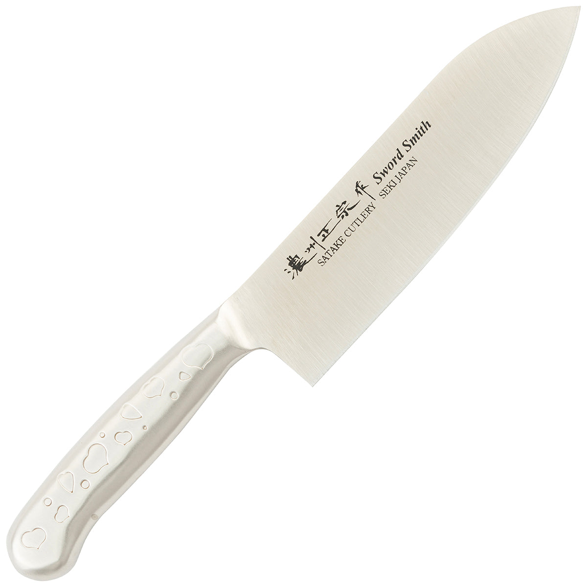 Santoku Knife, 6.7 Inch Japanese knife, All stainless steel, 濃州正宗作, Kitchen Knife, HOUCHO