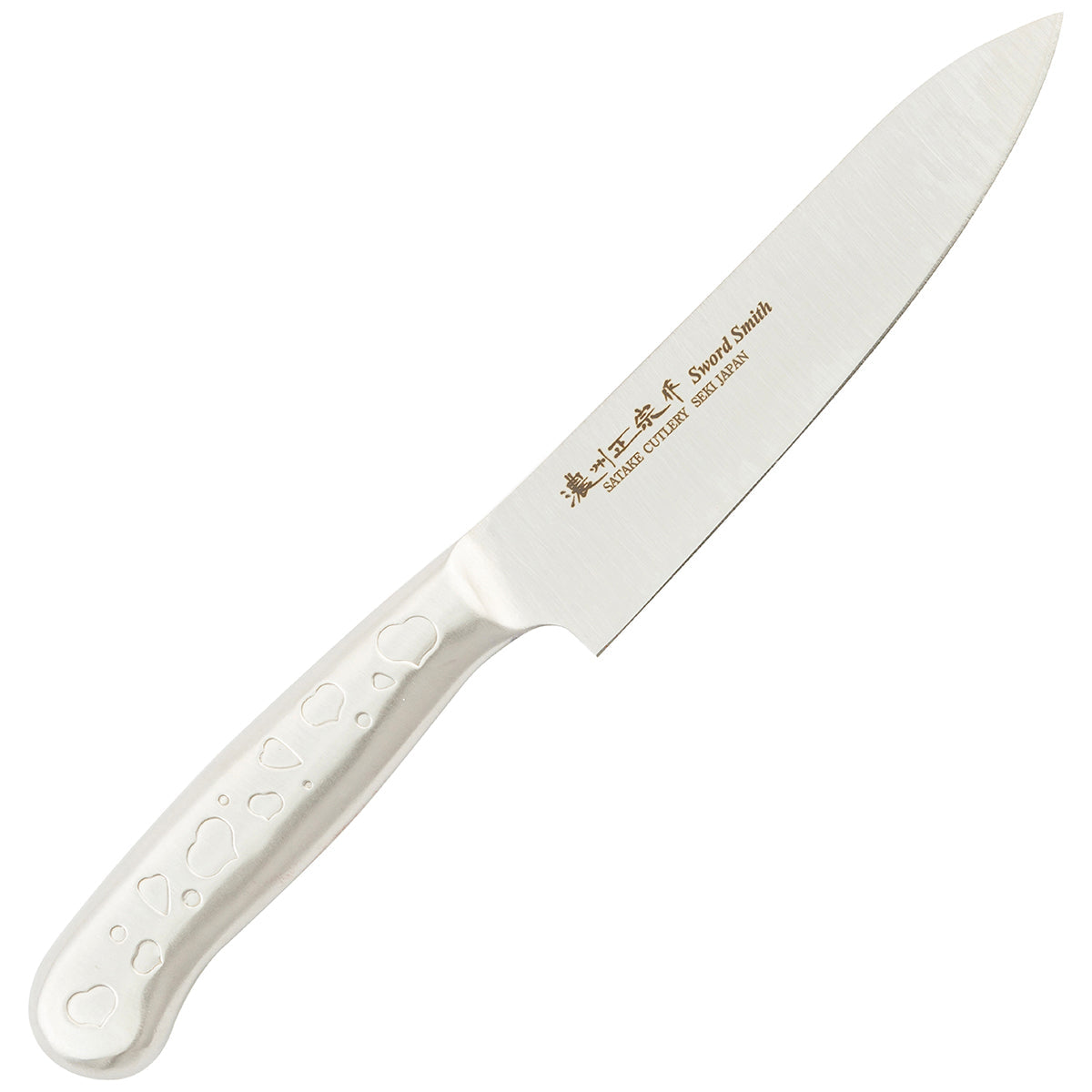 Petty Knife, 5.3 Inch Japanese knife, All stainless steel, 濃州正宗作, Kitchen Knife, HOUCHO
