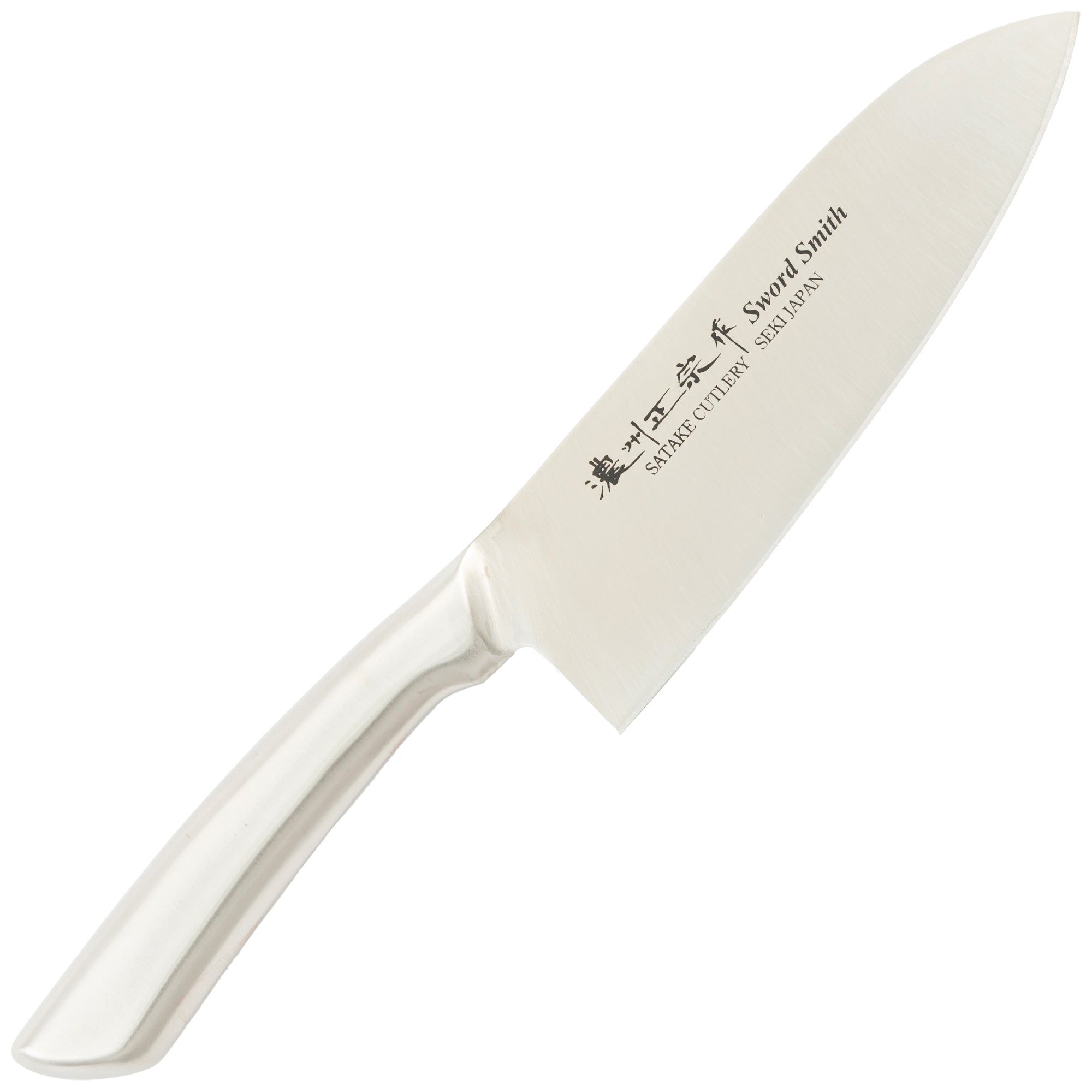 Santoku Knife, 6.7 Inch Japanese knife, All stainless steel, 濃州正宗作, Kitchen Knife, HOUCHO