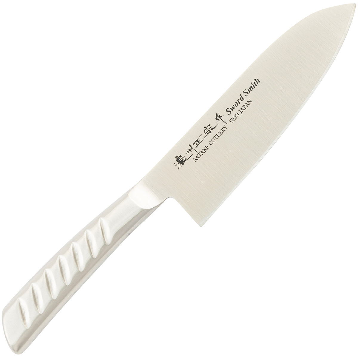 Santoku Knife, 6.7 Inch Japanese knife, All stainless steel, 濃州正宗作, Kitchen Knife, HOUCHO