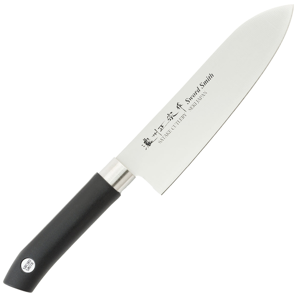 Santoku Knife, 6.7 Inch Japanese knife, Stainless Steel, 濃州正宗作, Kitchen Knife, HOUCHO