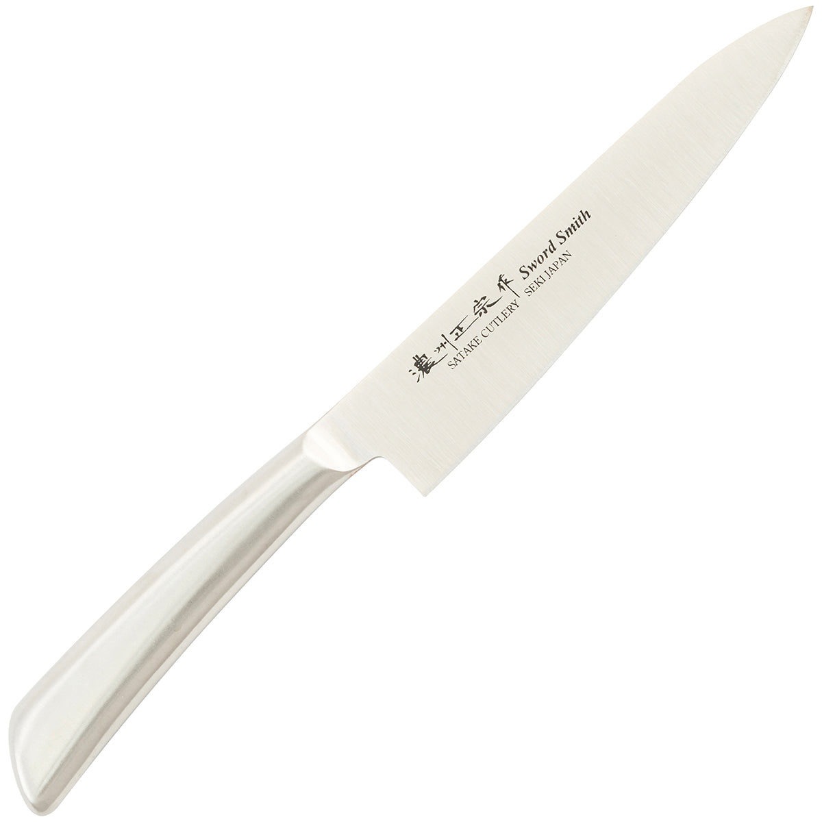 Petty Knife, 5.5 Inch Japanese knife, All stainless steel, 濃州正宗作, Kitchen Knife, HOUCHO