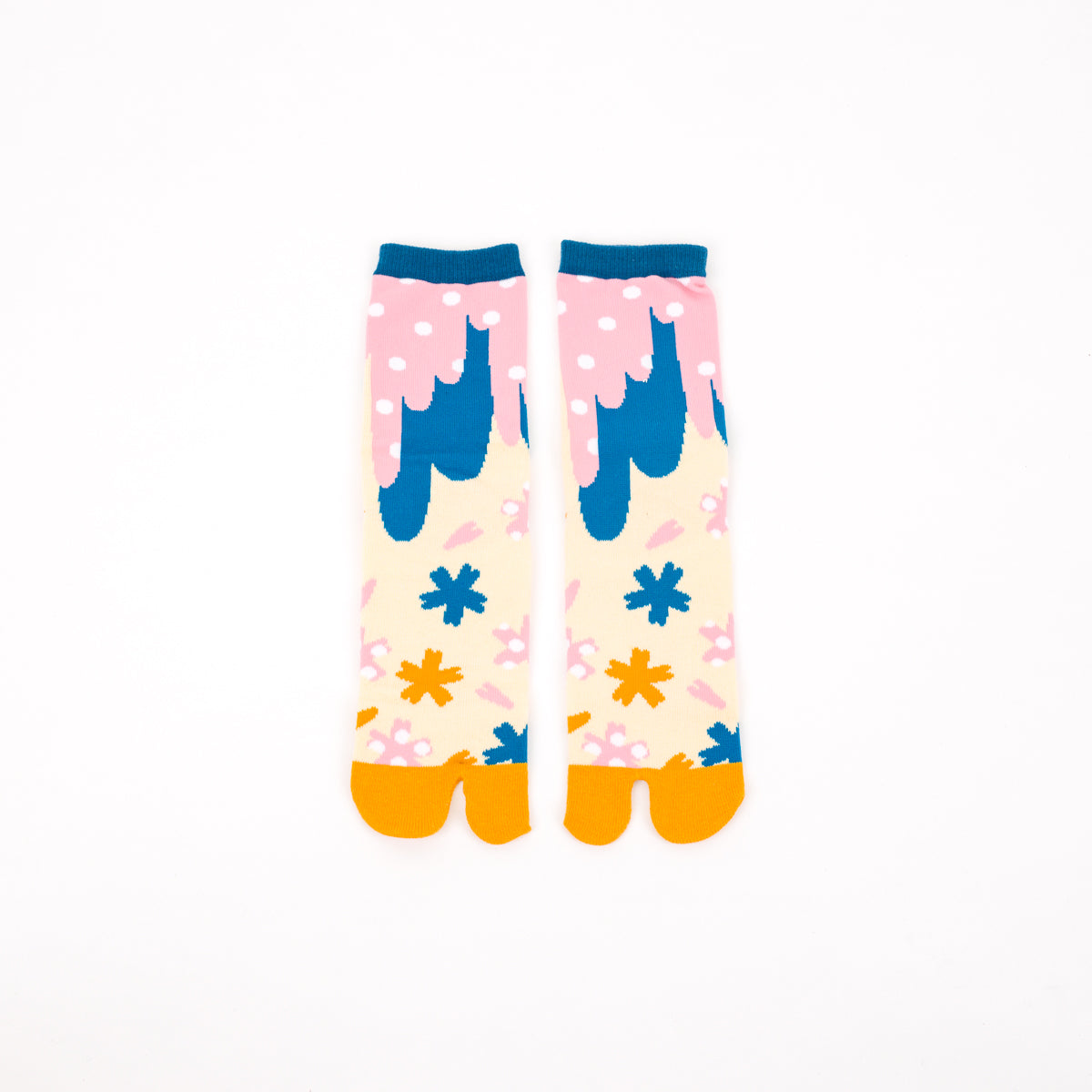 Tabi Socks - Hanasaka / mid calf