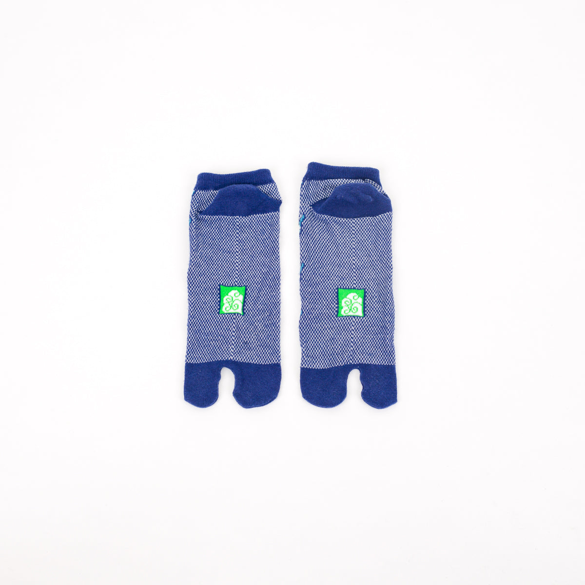 Tabi Socks - Natsuirokanoko Kakigori, Blue / ankle