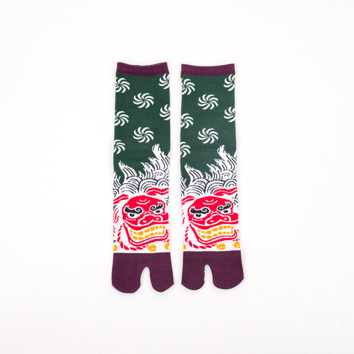 Tabi Socks - Shishimai / mid calf