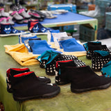 Ninja tabi boots shoes Japanese jika tabi sneakers Men's Women's Hexagon