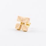 Hana Earrings White Ash Gold 14Kgf
